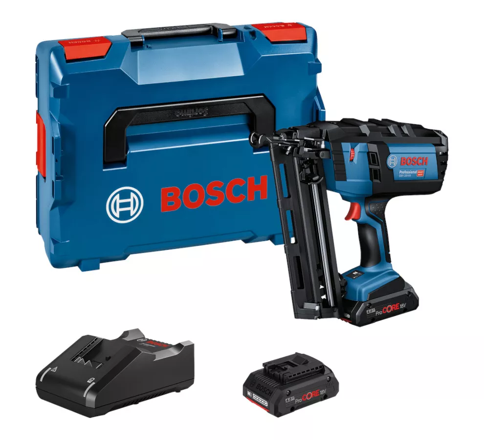 cloueur sans-fil GNH 18V-64 Bosch + chargeur + ProCore 4Ah